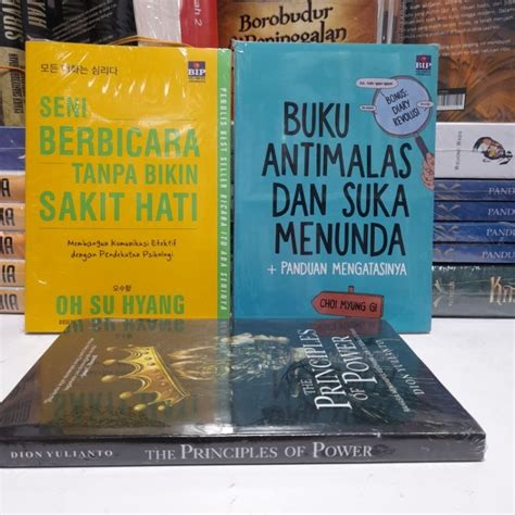 Jual Paket Buku Seni Berbicara Tanpa Bikin Sakit Hati Buku Antimalas