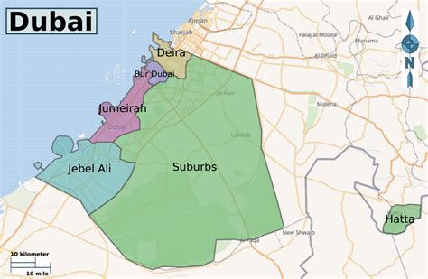 Donde Est Dubai Mapa Printable Templates Free