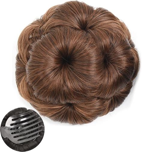 Bun Hair Piece Hair Chignon Pony Tail Bun Artificial Synthetic Tress