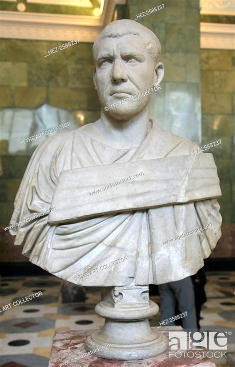 Portrait bust of the Roman Emperor Philip the Arab, c mid 3rd century ...