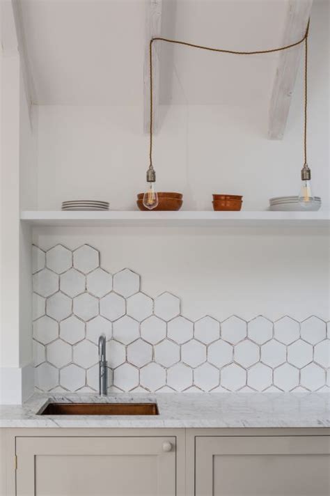 Honeycomb Backsplash Kitchen Things In The Kitchen