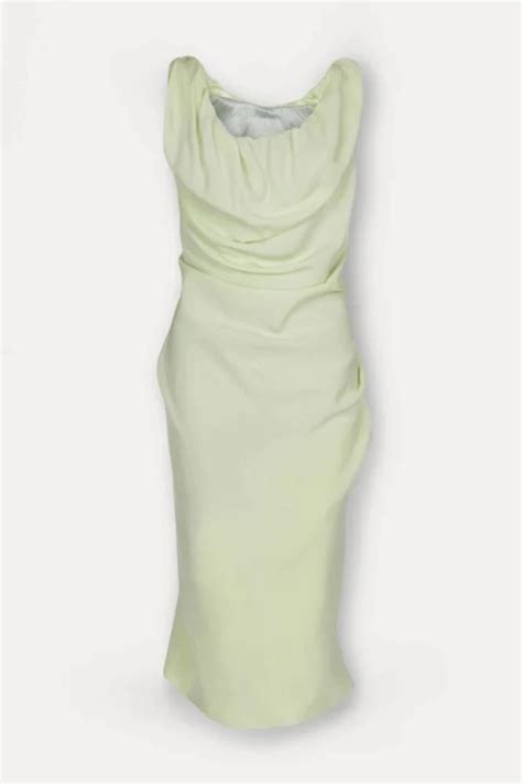 Rent Ginnie Pencil Dress Lime Green Vivienne Westwood Hurr