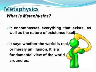 2 Major fields of philosophy METAPHYSICS AND EPISTEMOLOGY ONLY | PPT