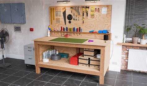 Workbench Plans With Tool Storage Digital PDF Download - Etsy