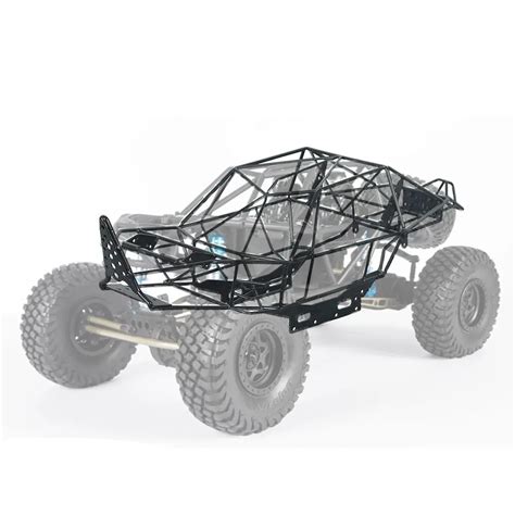 Full Tube Frame Chassis Metal Roll Cage For 110 Rc Crawler Car Axial Rr10 Bomber 90053 90048