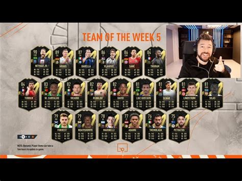 Fifa 23 Team Of The Week 5 Totw 5 Cards Released Neymar Receives