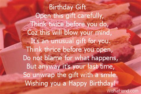 Friends Birthday Poems - Page 2