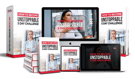 How to become Unstoppable 5 day challenge - Payhip