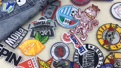 Custom Iron On Patches For Sports Shoes /self Adhesive Fabric Patch ...