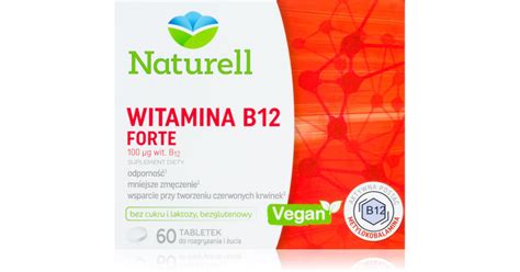 Naturell Witamina B12 forte tabletki na wsparcie prawidłowego tworzenia