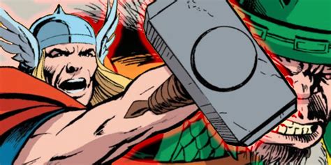 Thor's Mjolnir's Has Fallen Into Enemy Hands