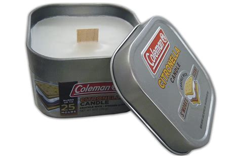 Coleman Scented Citronella Tin Candles Pharmacal Health And Wellness