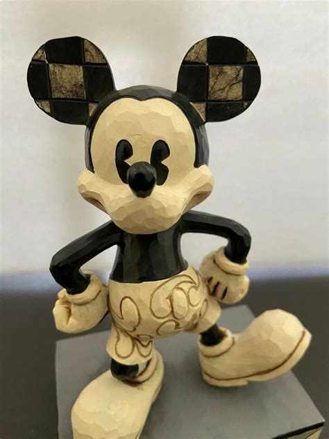 VINTAGE MICKEY Mouse Jim Shore Disney Figurine 4033283 Black & White - New | #2090320968