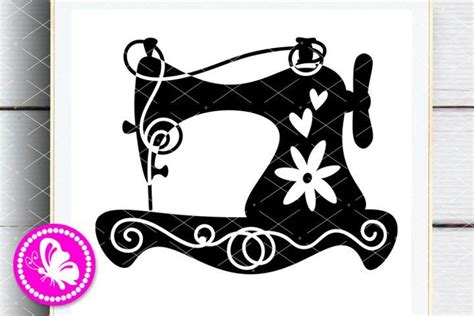 Sewing Machine Svg Crafting Crafters Seamstress Dressmaker 708064