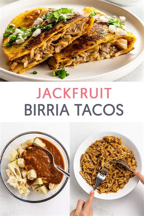 Vegan Jackfruit Birria Tacos Recipe Soy Free Recipes Jackfruit