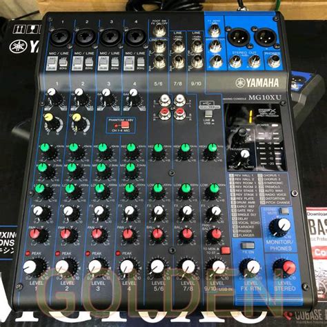 Jual Mixer Yamaha MG10XU Original Yamaha MG 10 XU Shopee Indonesia