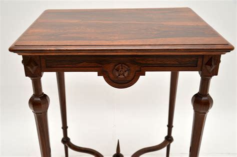 Antique William Iv Rosewood Side Table Marylebone Antiques