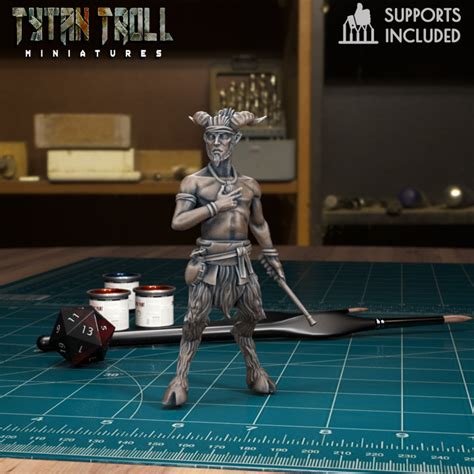 3D Printable DnD Heroes Mages Male Bundle Pre Supported By TytanTroll