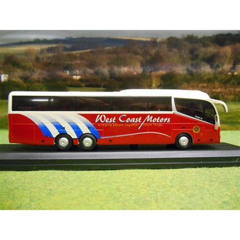 OXFORD 1 76 SCANIA IRIZAR I6 COACH WEST COAST MOTORS One32 Farm Toys