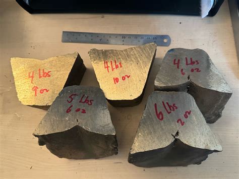 Everdur Bronze Silicon Bronze Ingots Saw Cut Into Chunks Etsy