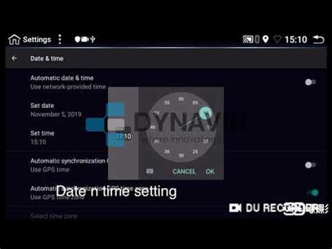 Dynavin Dpx Series Setting Tutorial Youtube