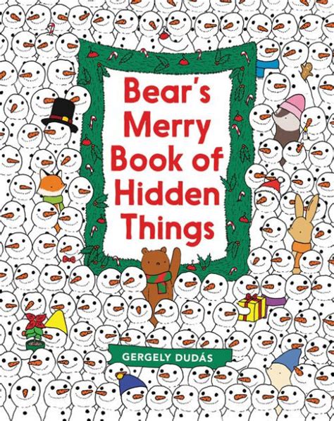 Bears Merry Book Of Hidden Things Christmas Seek And Find A