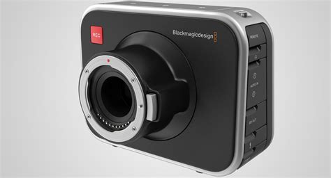 Blackmagic Production Camera D Model Max Fbx Obj Ma C D