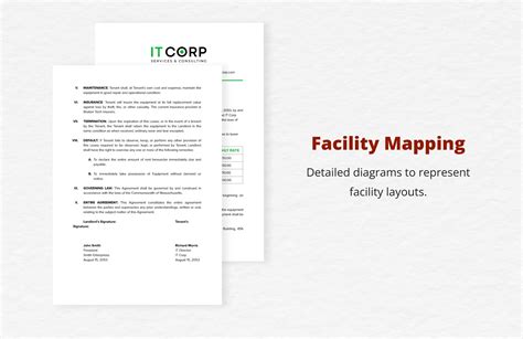 IT Property Lease Agreement Template in Word, PDF, Google Docs ...