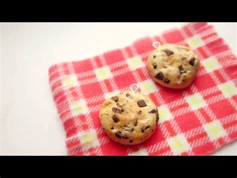 Realistic Polymer Clay Cookies Tutorial Youtube