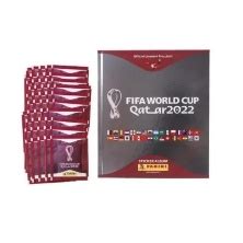 Album Capa Dura Prata Copa Mundo Qatar 2022 100 Envelopes Novo