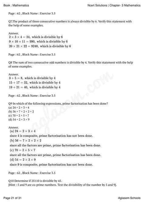 NCERT Solutions Class 6 Mathematics Chapter 3 Playing With Numbers