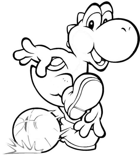 Yoshi Gr Tis Para Colorir Imprimir E Desenhar Colorir Me