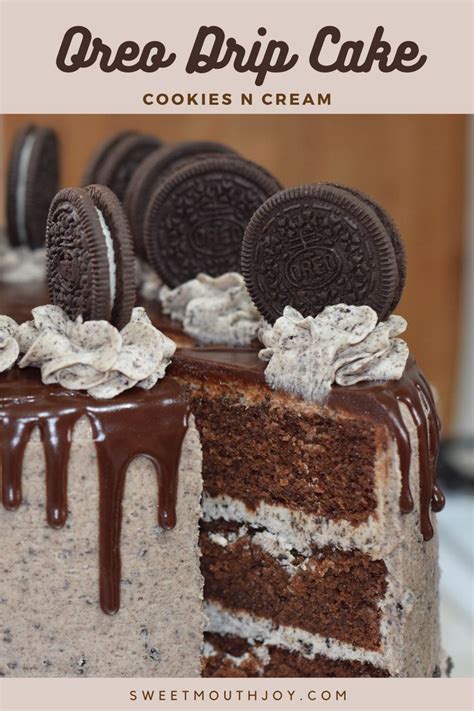 Oreo Drip Cake Artofit