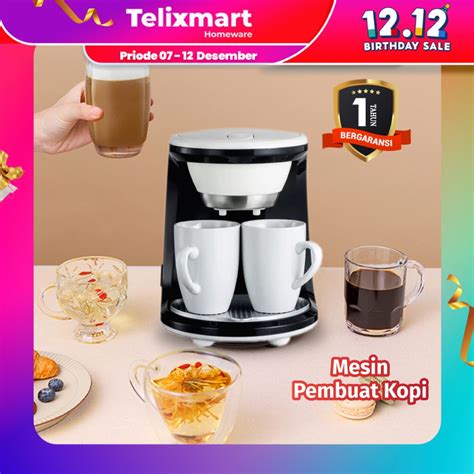 Jual Dorahomi Coffee Maker Mesin Pembuat Kopi Otomatis Low Watt