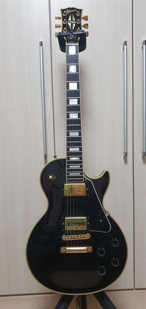 깁슨 커스텀샵 레스폴 커스텀 gibson custom shop les paul custom 중고악기 뮬