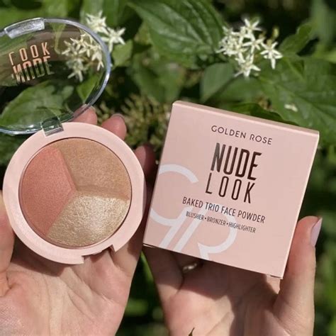 Golden Rose Nude Look Baked Trio Face Powder Ssbs Bd Shop