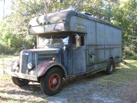 Vintage 1951 White Motor Company Streetrod Moving Van 427 Chevy 400