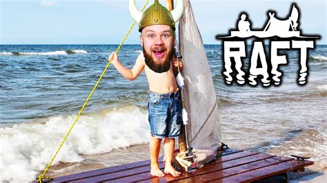 SPĘDZIŁEM DWA DNI NA TRATWIE RAFT admiros YouTube