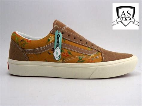 Size 9 5 VANS ComfyCush Old Skool Fatal Floral For Sale Online EBay