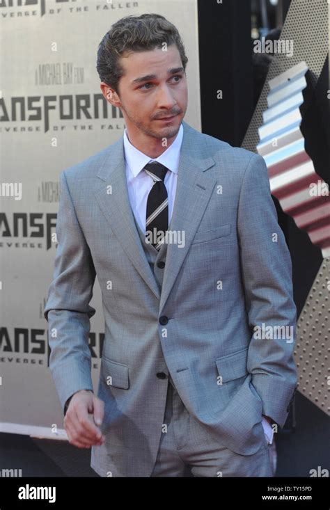 Actor Shia Labeouf Who Stars In The Sci Fi Motion Picture