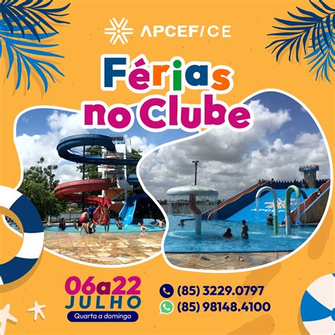 Férias no Clube Apcef CE Portal