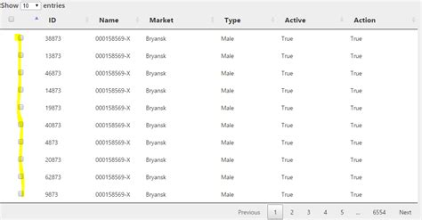 How To Detect Checkbox Select Event In A Table With Jquery Datatables