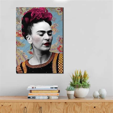 Quadro Decorativo Frida Kahlo M Leroy Merlin