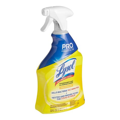 Lysol RAC00351 32 Oz Lemon Breeze All Purpose Cleaner 12 Case