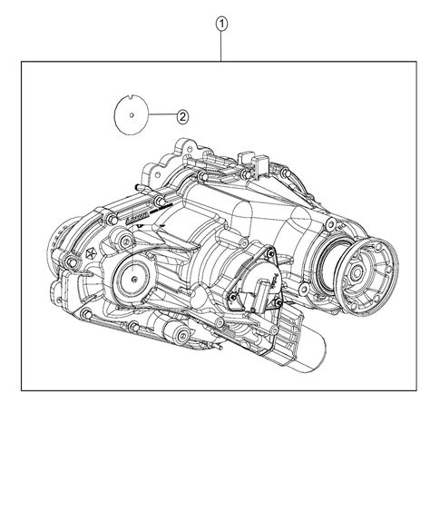 Dodge Durango Transfer Case Diagram