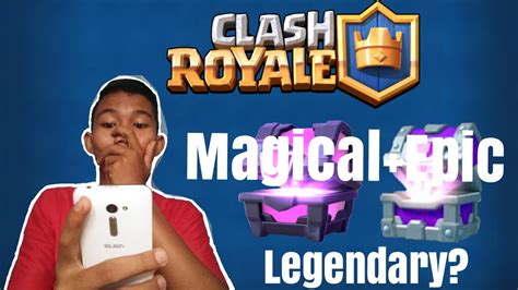 Buka Magical Epic Chest Clash Royale YouTube