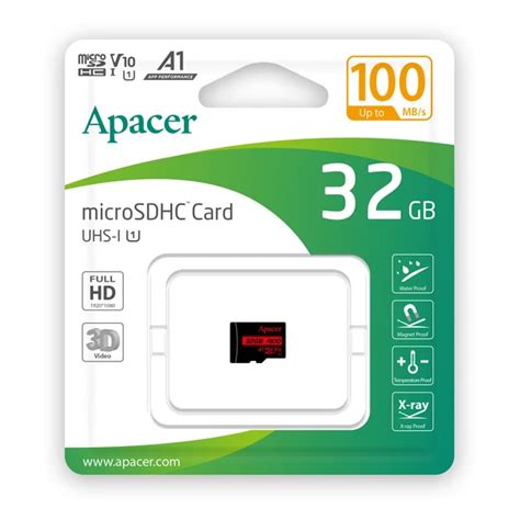 Microsdxc Apacer Gb Class Uhs