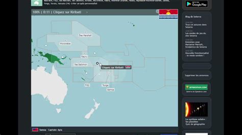 Oceania Speedrun Seterra YouTube