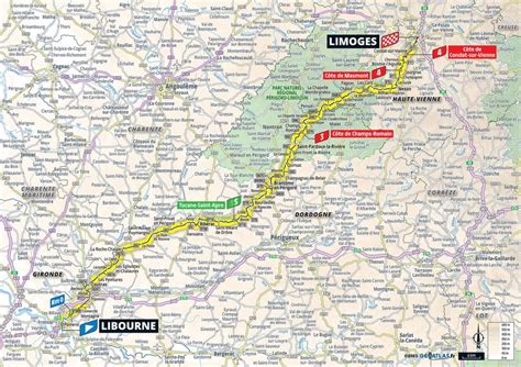 Tour De France 2024 Stage 8 Route Map Bobbi Bethina