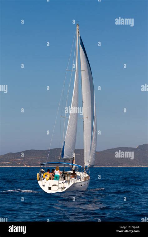 Sailing Boat Yacht Calm Sea Hi Res Stock Photography And Images Alamy